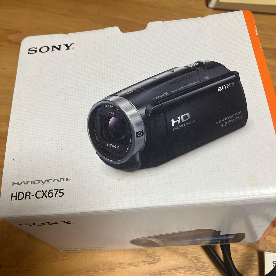 お値下げ。Sony HDR-CX675 ビデオカメラUSED 長期自宅保管品