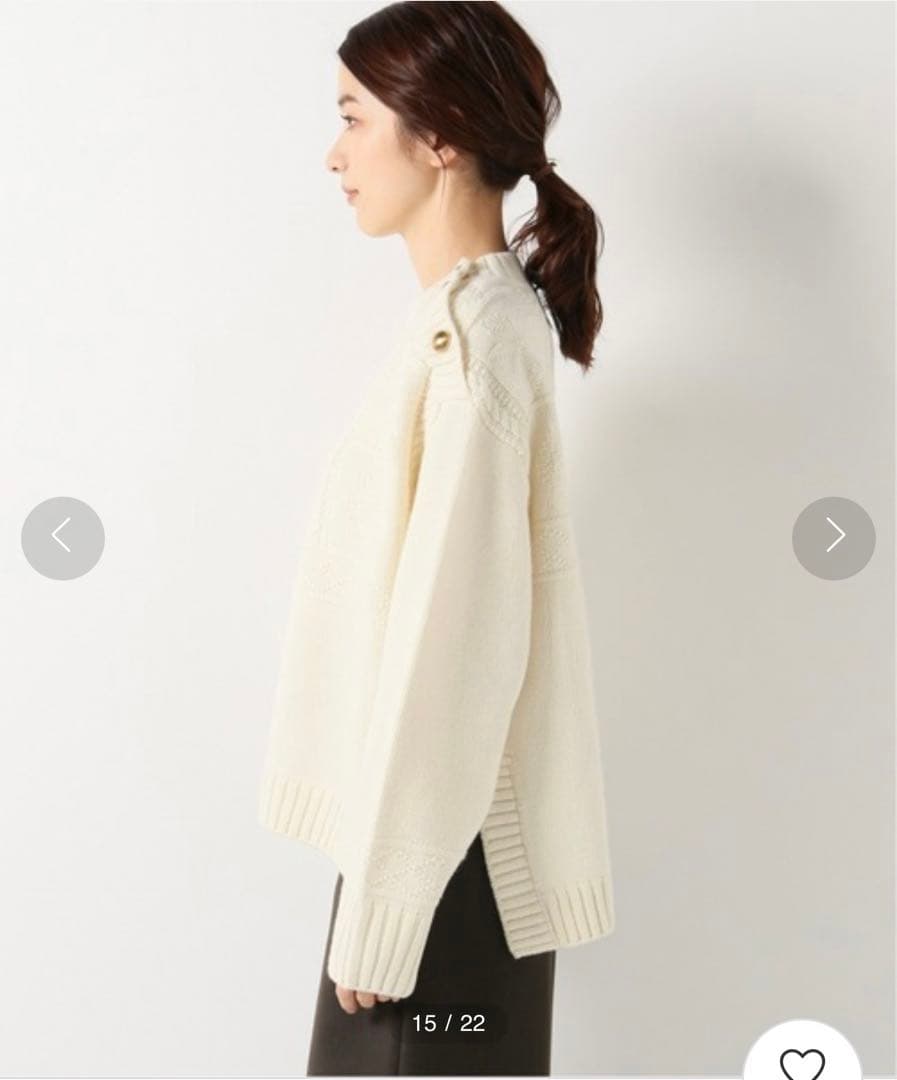 iena ガンジーガラクループルオーバー