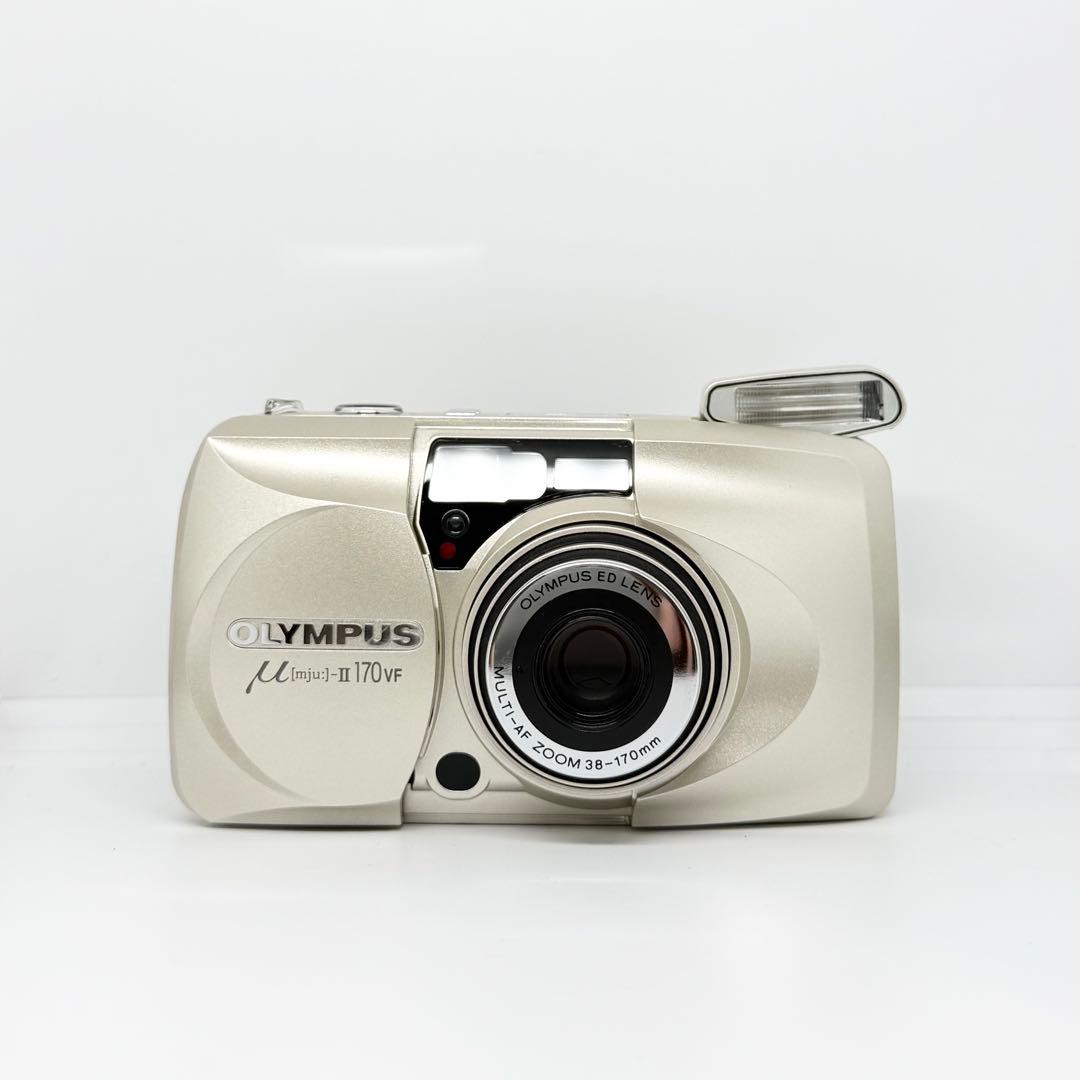 【完動品】OLYMPUS μ -II 170 VF フィルムカメラ 動作確認済み