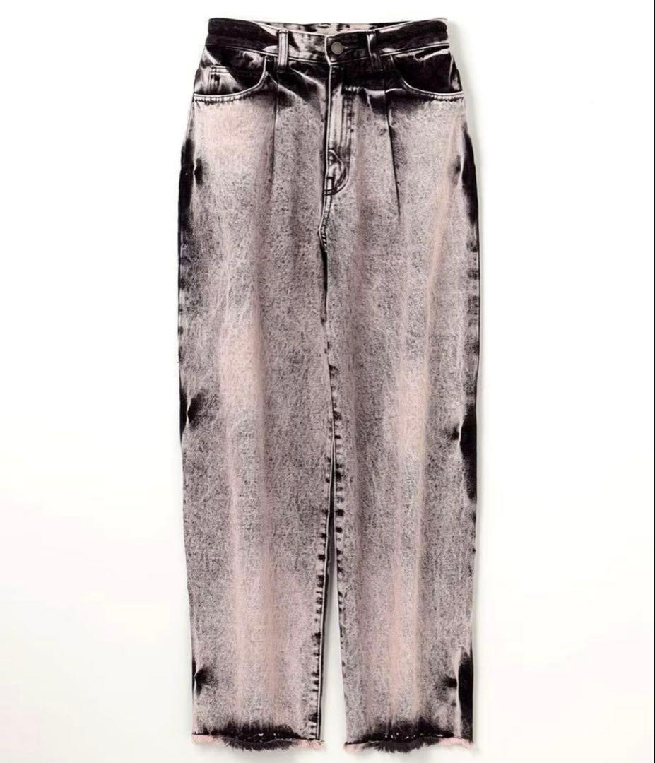 本日限定価格　グレースコンチネンタル　タイダイ　コクーン　デニム　ジーンズ