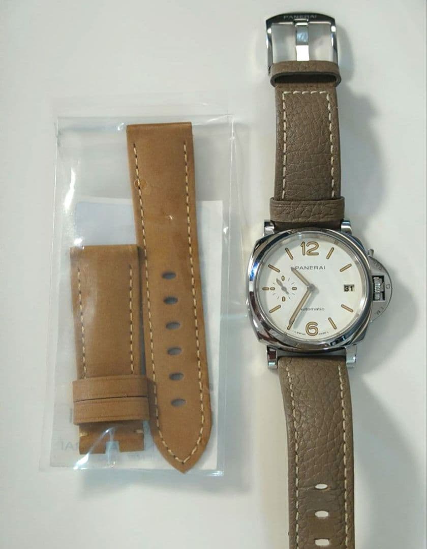 パネライ ルミノール ドゥエ PANERAI 純正ベルト カーフ スウェード