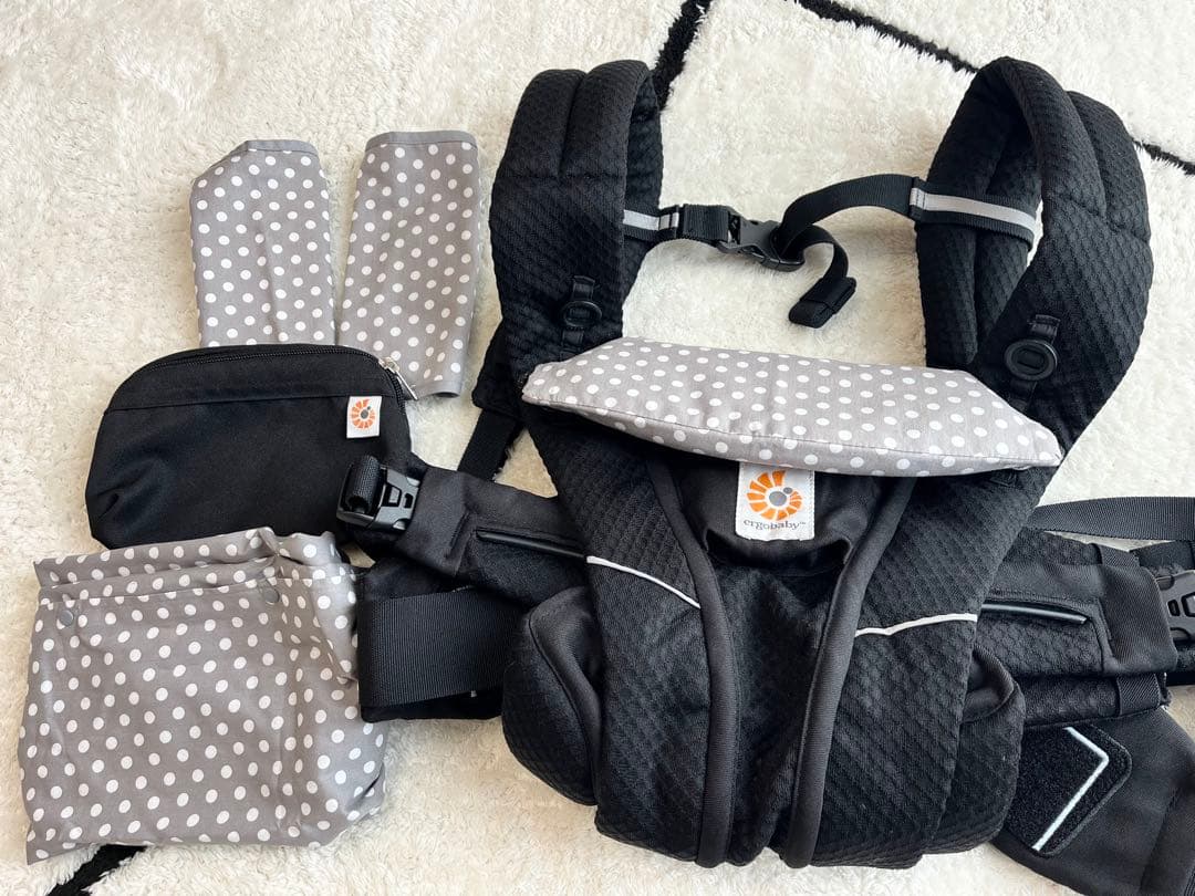 美品　 エルゴベビー　 抱っこ紐　 オムニブリーズ　 ブラック