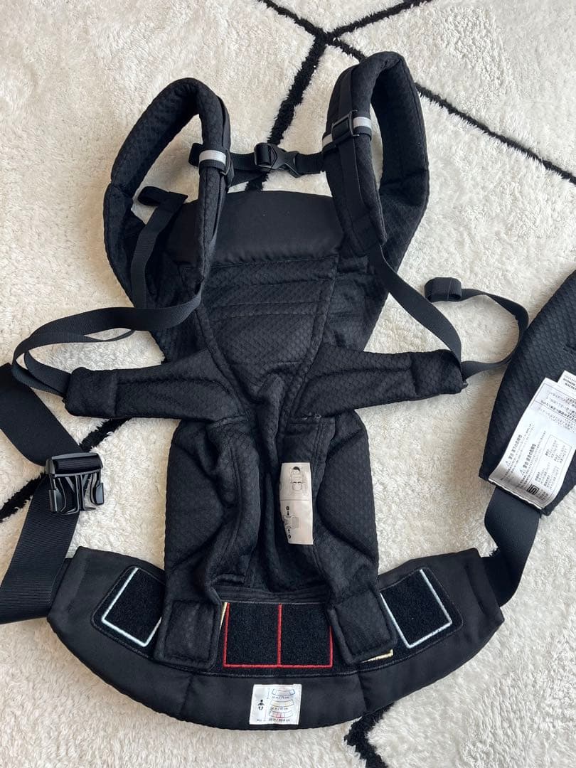 美品　 エルゴベビー　 抱っこ紐　 オムニブリーズ　 ブラック