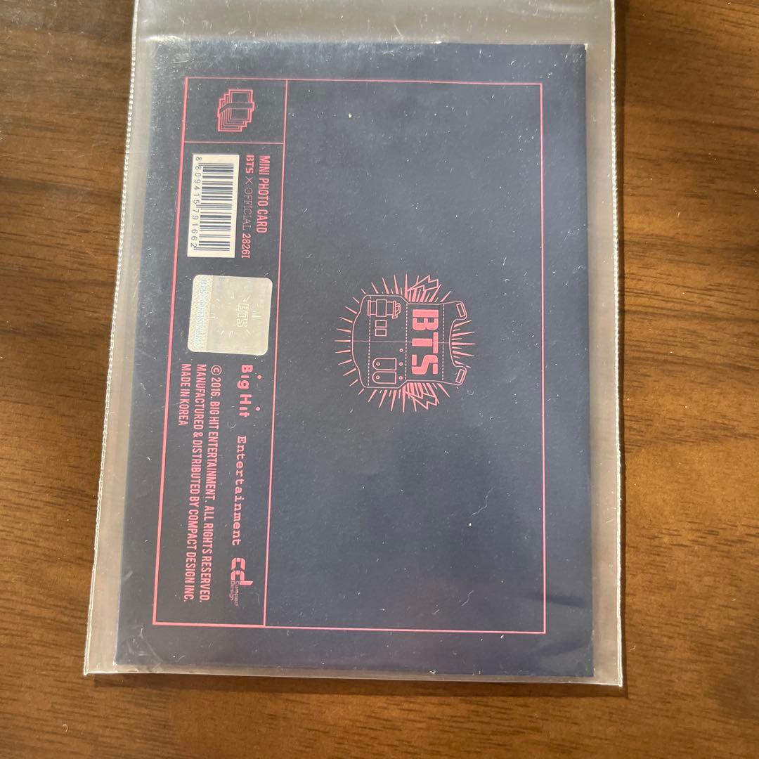 BTS 花様年華　エピログ　ミニフォト ユンギ　トレカ　コンプ