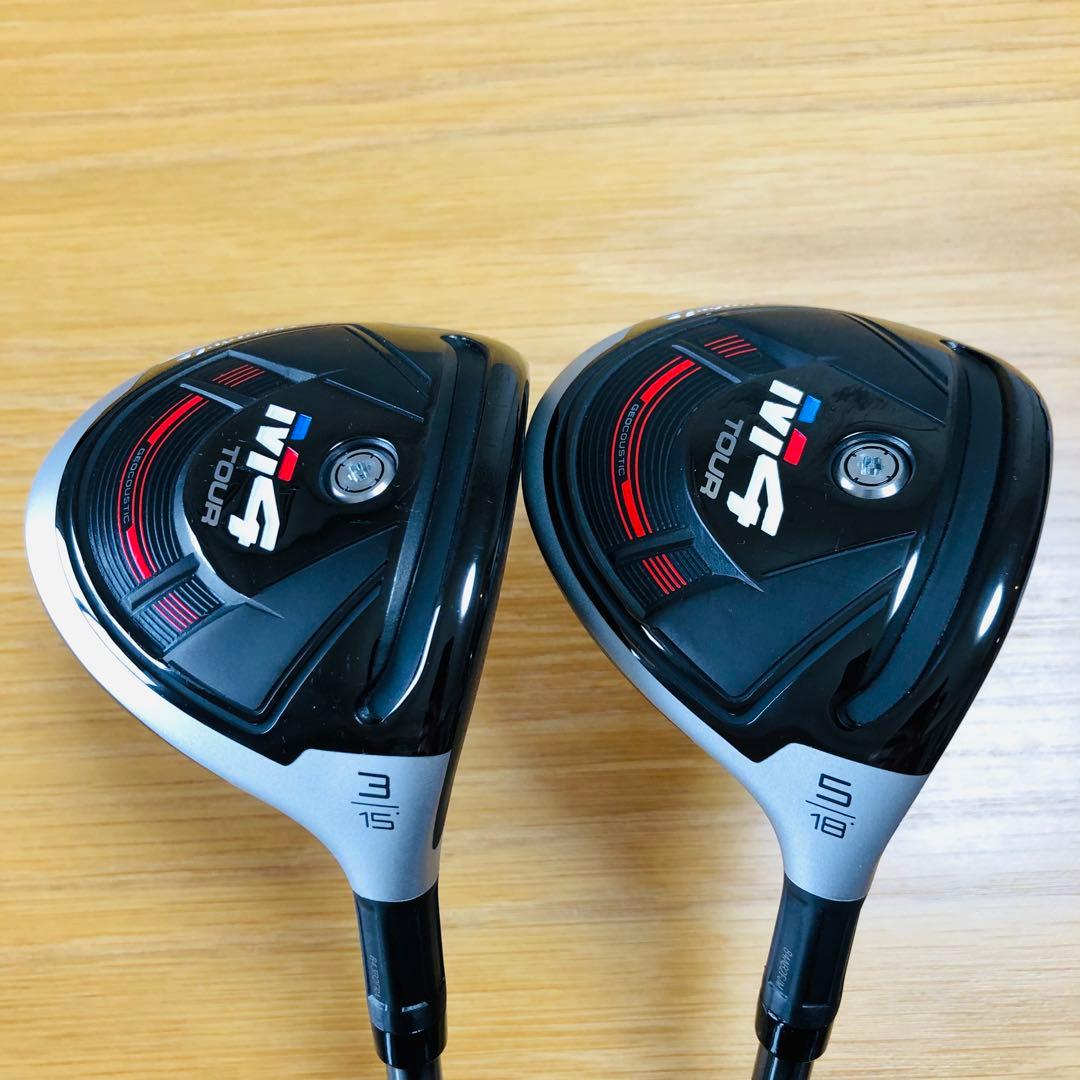 【美品】TaylorMade M4 Tour FW 2本セット　Speeder