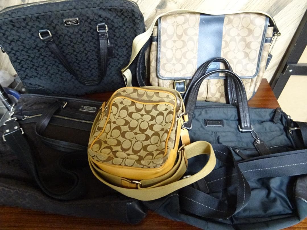 A*s様 阪023 コーチ バッグ 5点 まとめ売り ショルダーバッグ ハンドバ