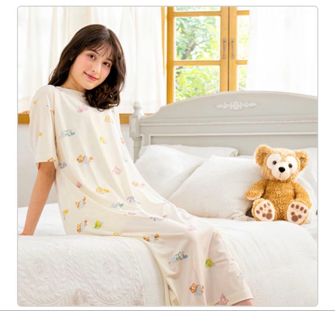 gelato pique 総柄ワンピース ディズニー 半袖 ジェラートピケ