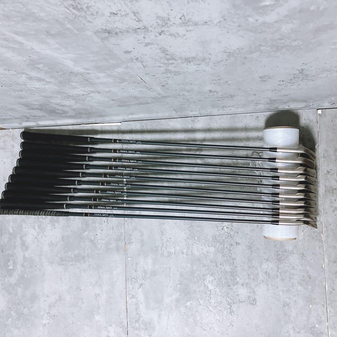 【希少】 ゴルフスタジオ Miura Spirit 三浦技研 アイアンセット