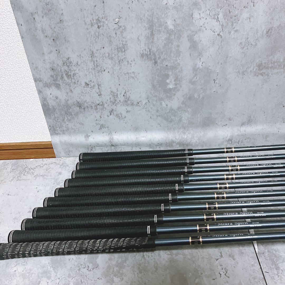 【希少】 ゴルフスタジオ Miura Spirit 三浦技研 アイアンセット