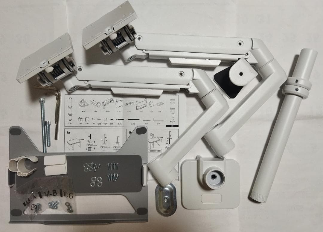 AlterzoneモニターアームALZARMLXLT-DW(最大49インチ)