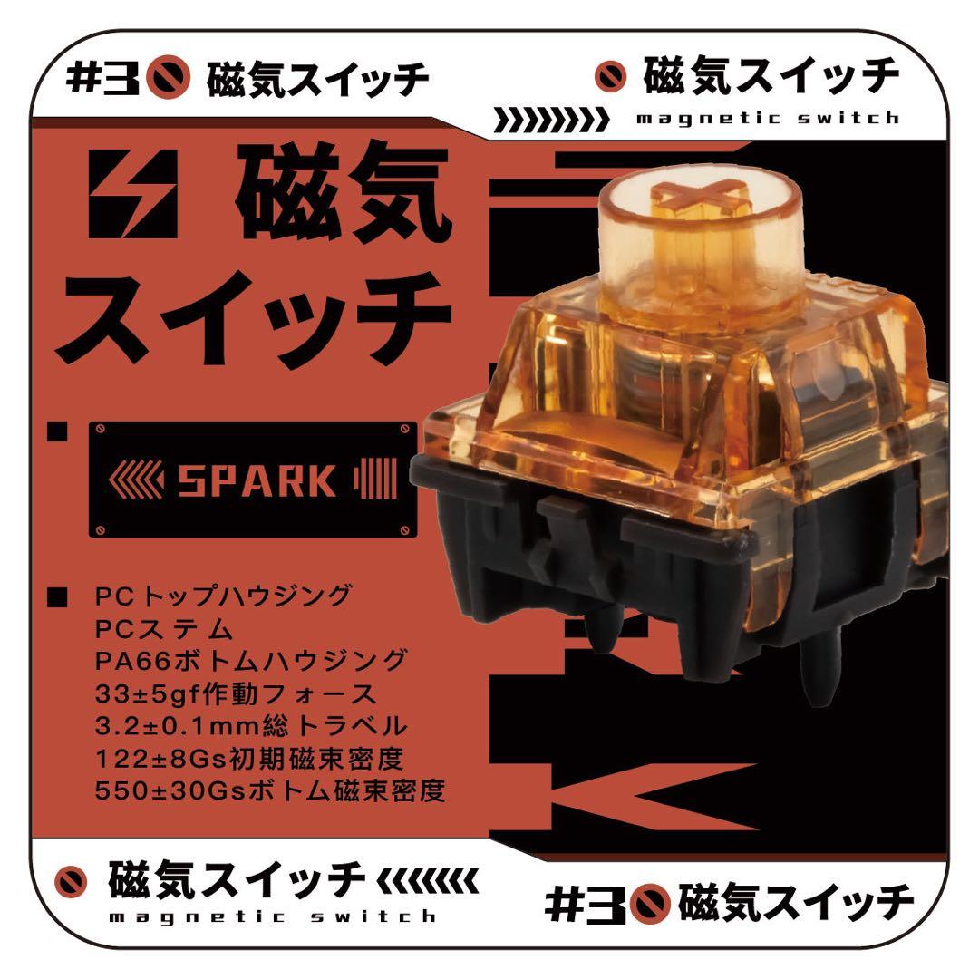 Gateron Spark 65個