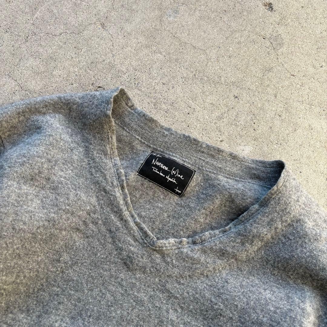 09aw NUMBER (N)INE Vニット archive SULLEN 2