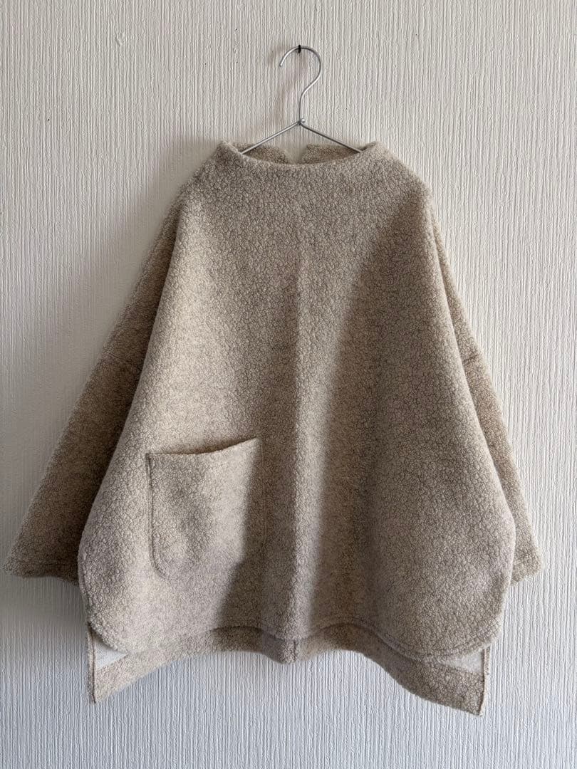 【新品】tumugu シープパイルニット　プルオーバー