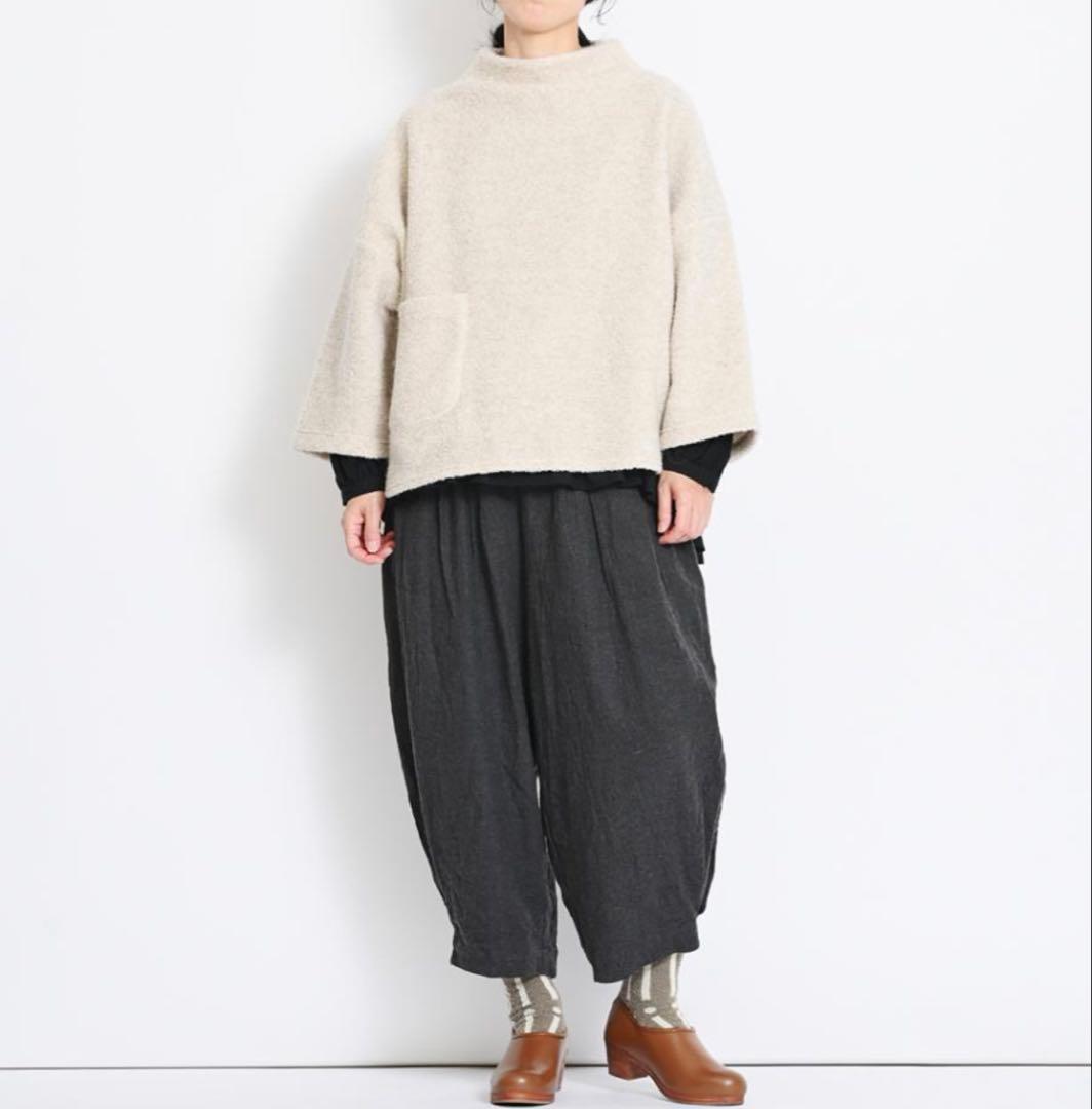 【新品】tumugu シープパイルニット　プルオーバー