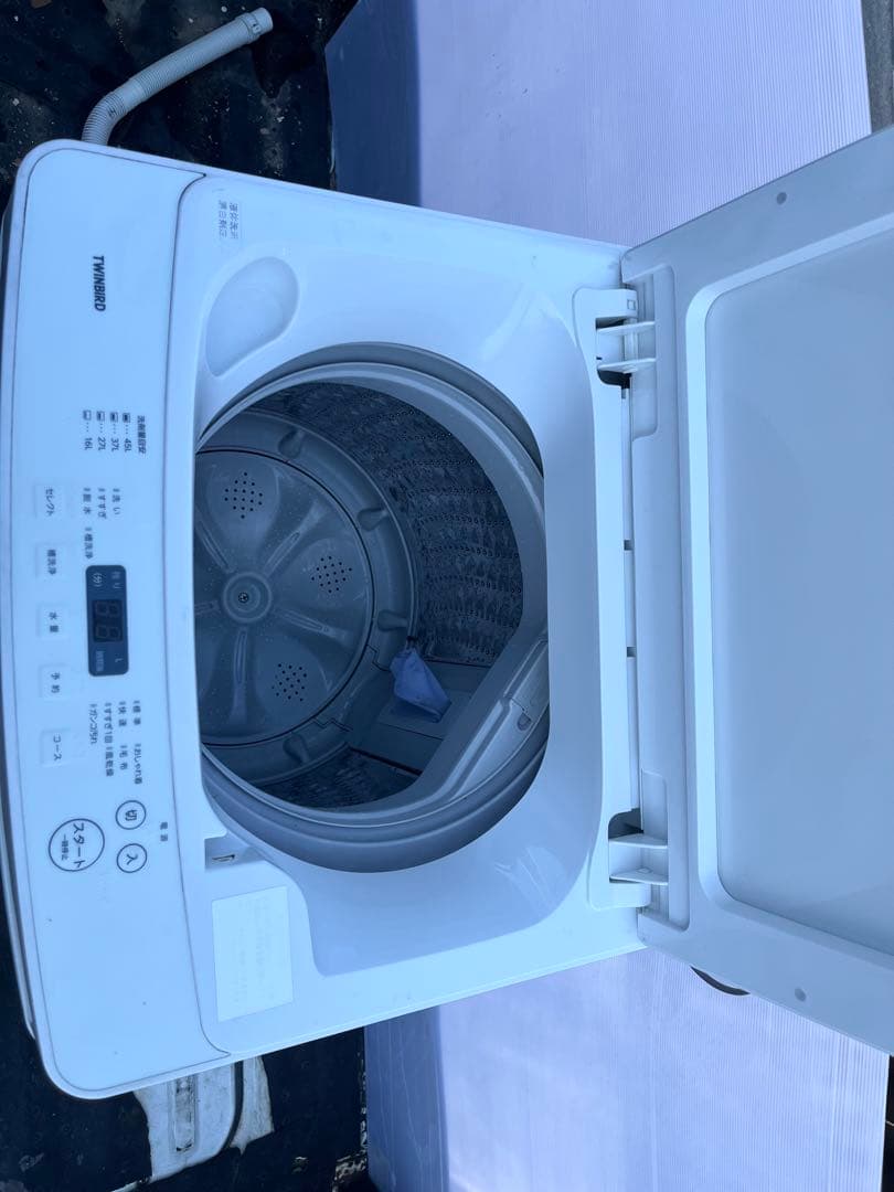 引取・寝屋川市内無料配送❗️23年製 5.5kg美品「WM-EC55」ツインバード