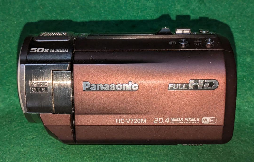 パナソニック デジタルハイビジョンビデオカメラ ブラウン HC-V720M