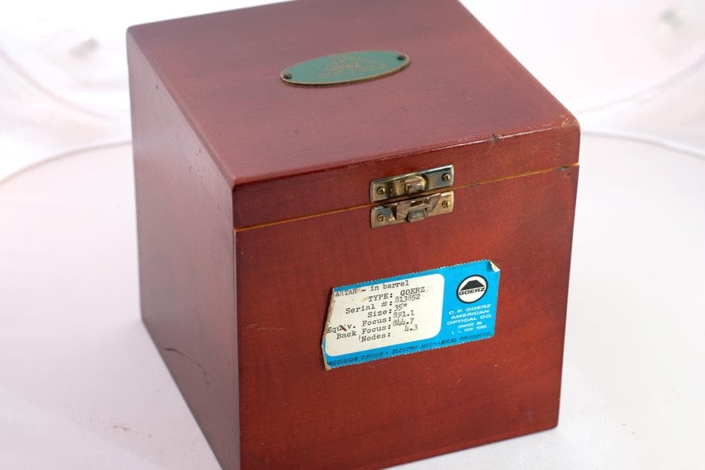 元箱のみ　レア！！ゲルツ　アポクロマート・アーター　レッドドット