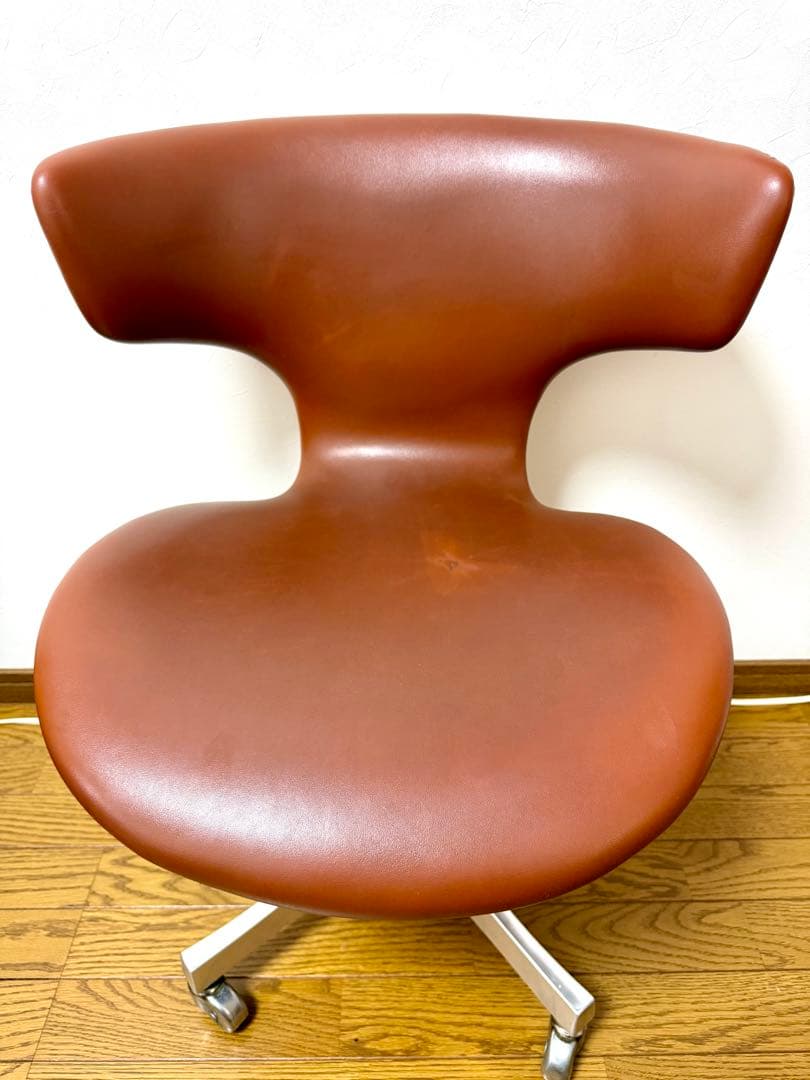 剣持勇カブトチェア　天童木工製　ブラウン