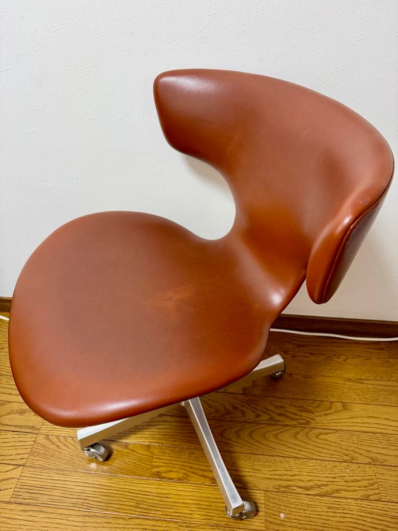 剣持勇カブトチェア　天童木工製　ブラウン