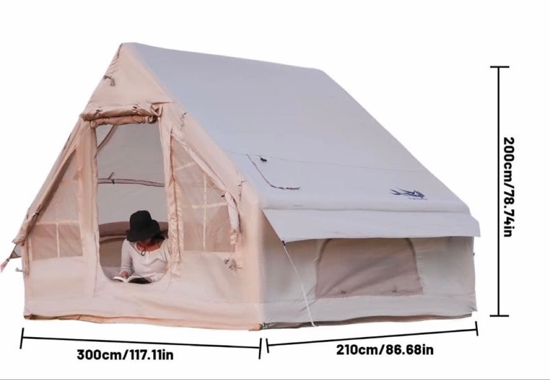 MON　【美品】pakicetus 6.3 M²インフレータブル