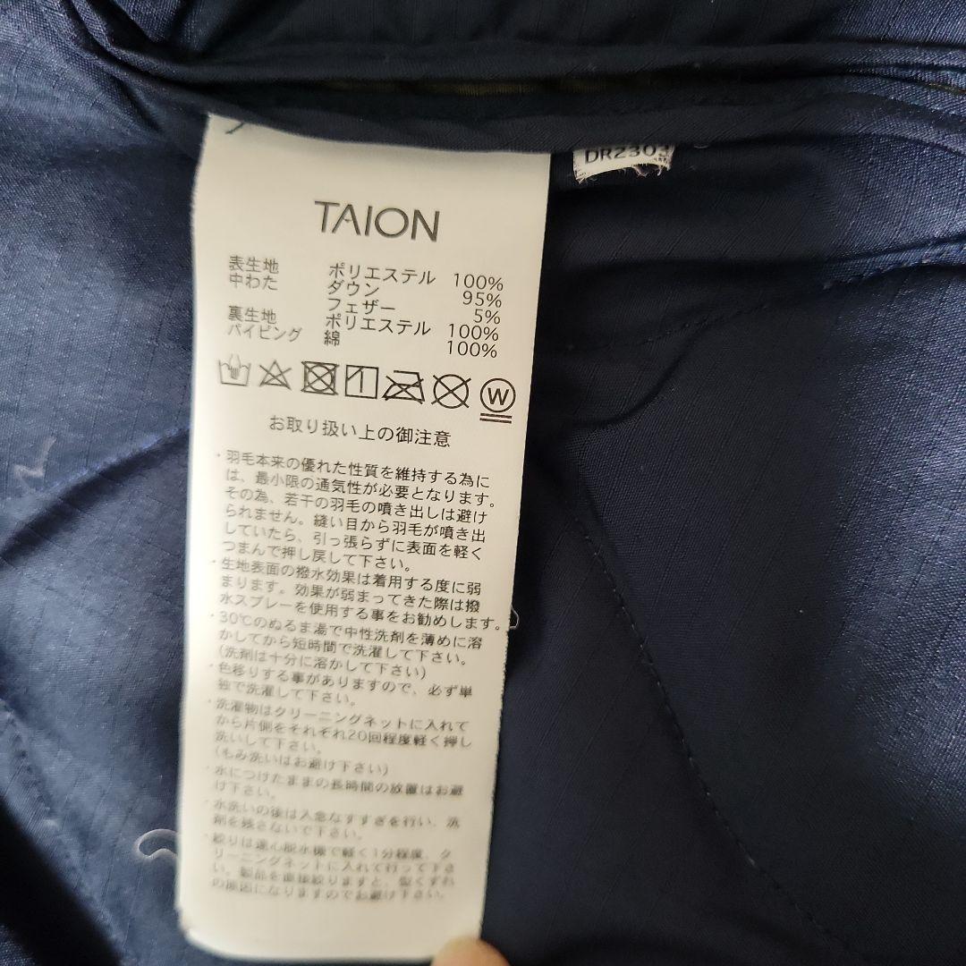 新品未使用タイオン　フリークスストアミリタリー クルーネック ダウンコート