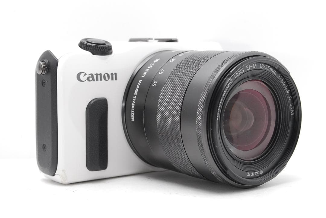 高性能ミラーレス　Canon EOS M　スマホ転送　小型軽量　持ち運びに最適