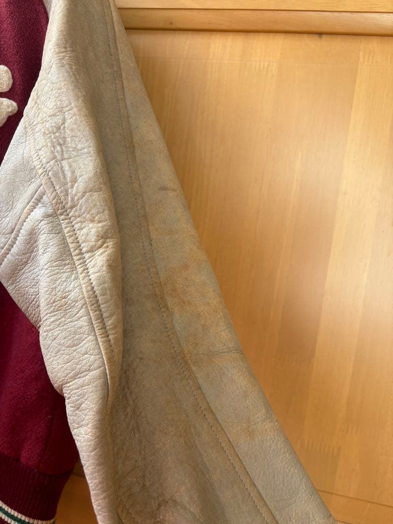 ヒステリックグラマー希少アップルパンダ革スタジャン