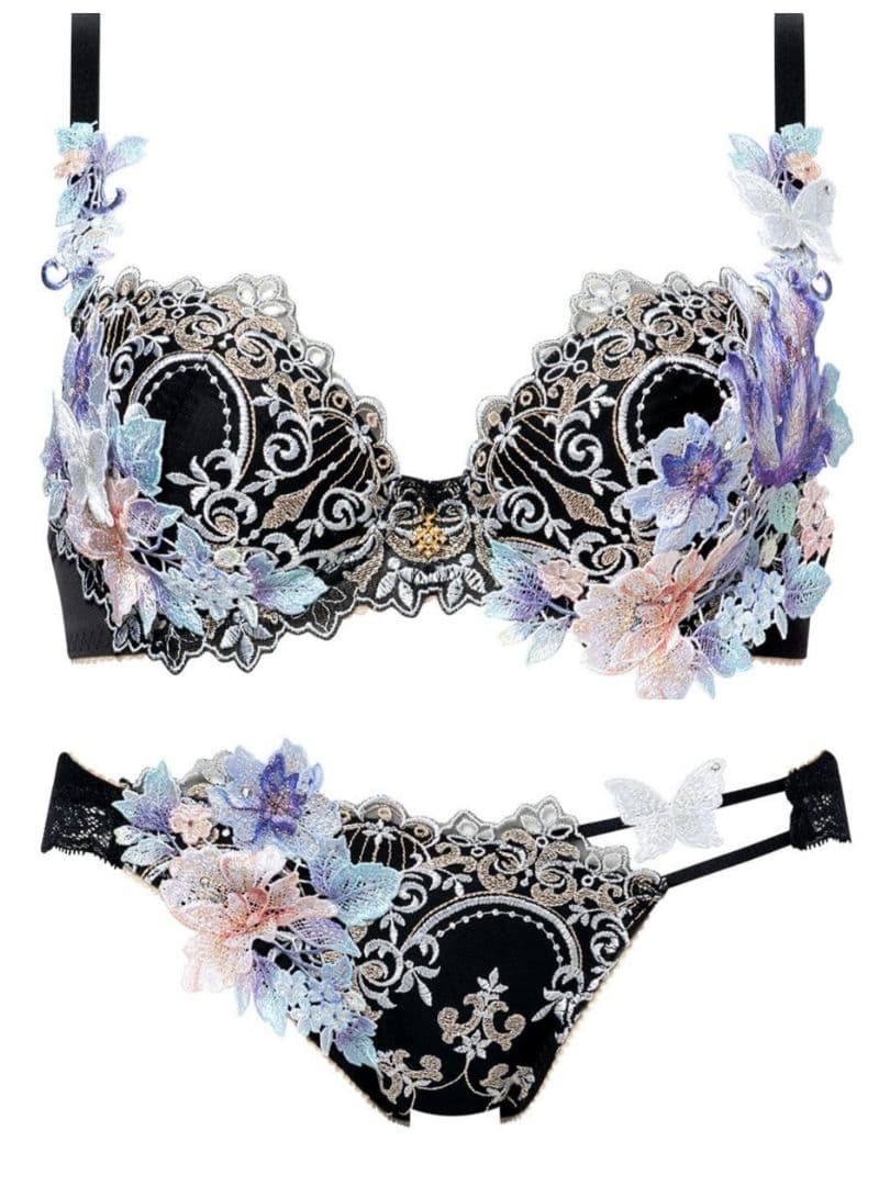 E70 M 店舗限定 サルート 19G BL おやゆび姫 ブラ ショーツ セット