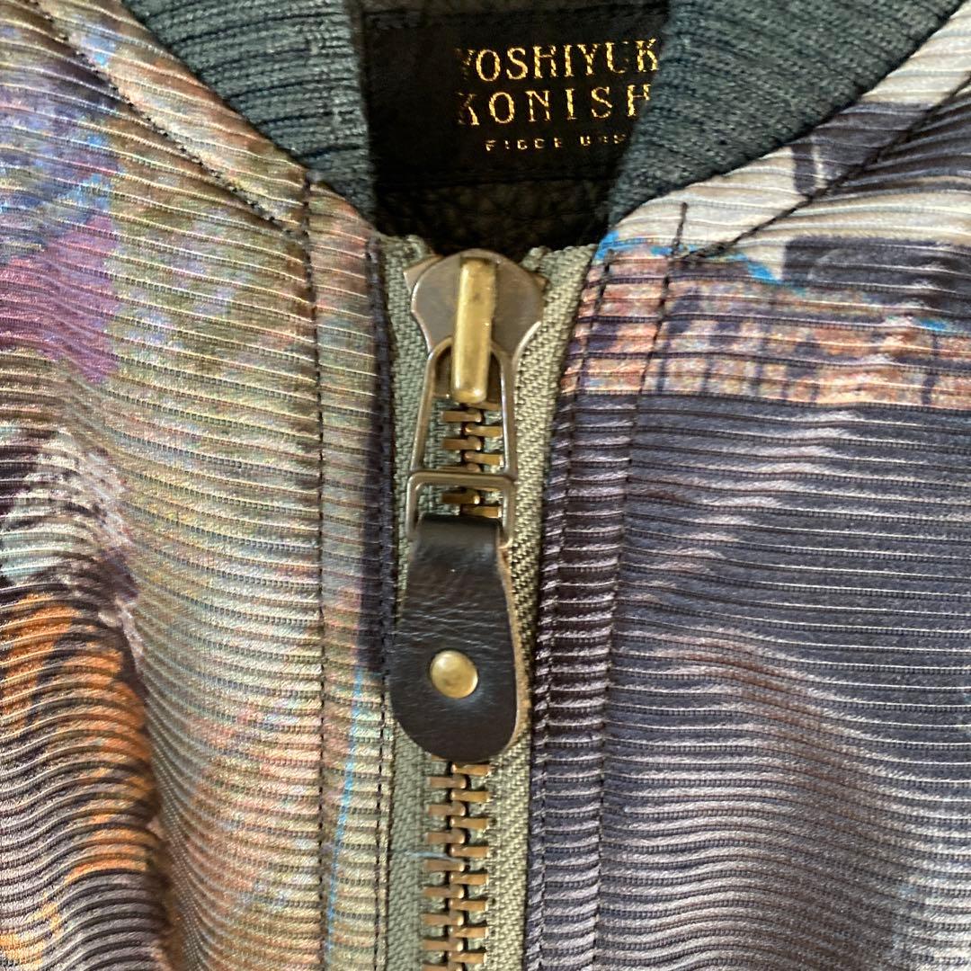 YOSHIYUKI KONISHIドン小西　ボンバージャケット　柄ジャケット
