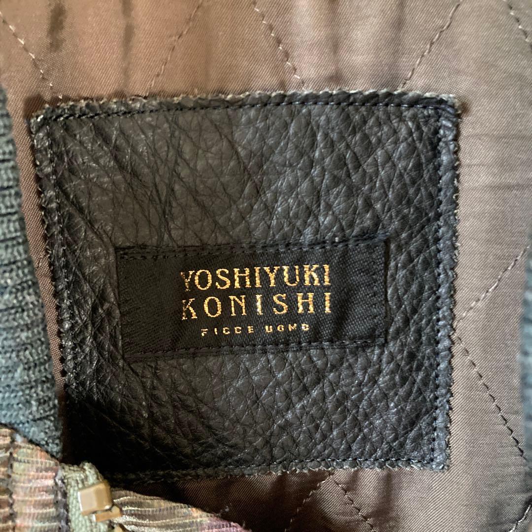 YOSHIYUKI KONISHIドン小西　ボンバージャケット　柄ジャケット