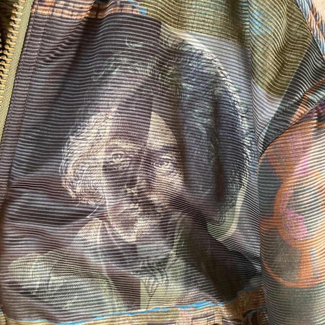 YOSHIYUKI KONISHIドン小西　ボンバージャケット　柄ジャケット