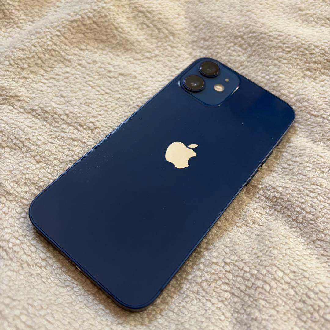 Apple iPhone 12mini ブルー 本体 バッテリー80%