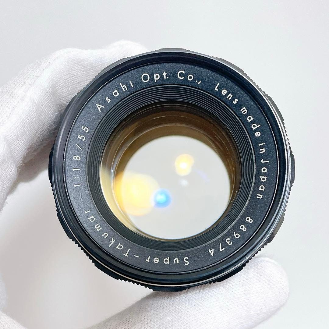 【分解清掃済み】Super Takumar 55mm f1.8 希少前期型