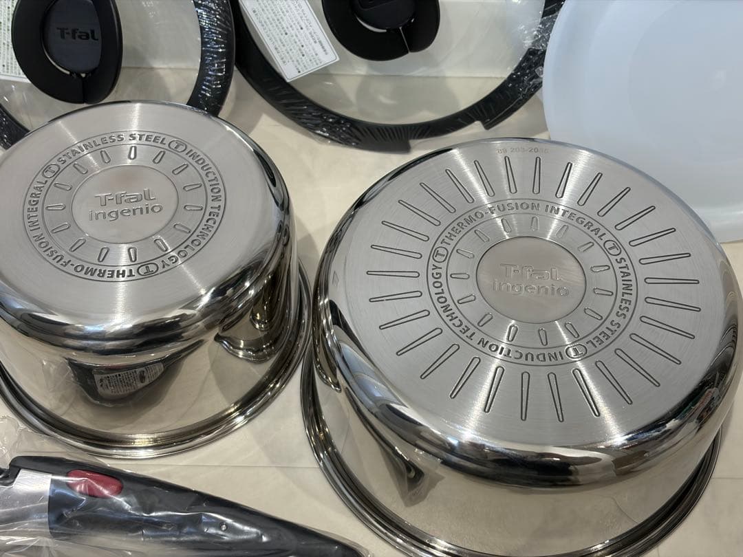 ★新品★取手付T-fal ティファール インジニオ⋅ネオIHステンレス7点セット