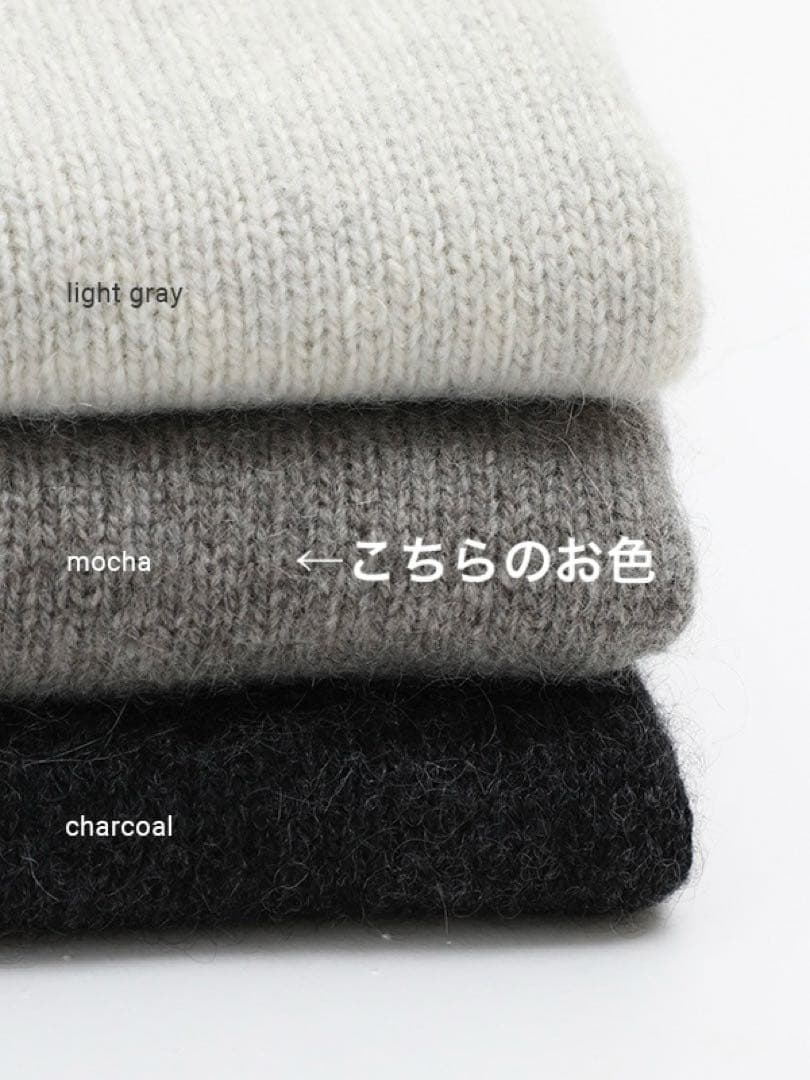 evameva vieエヴァムエヴァ/カシミヤループストール/マフラー