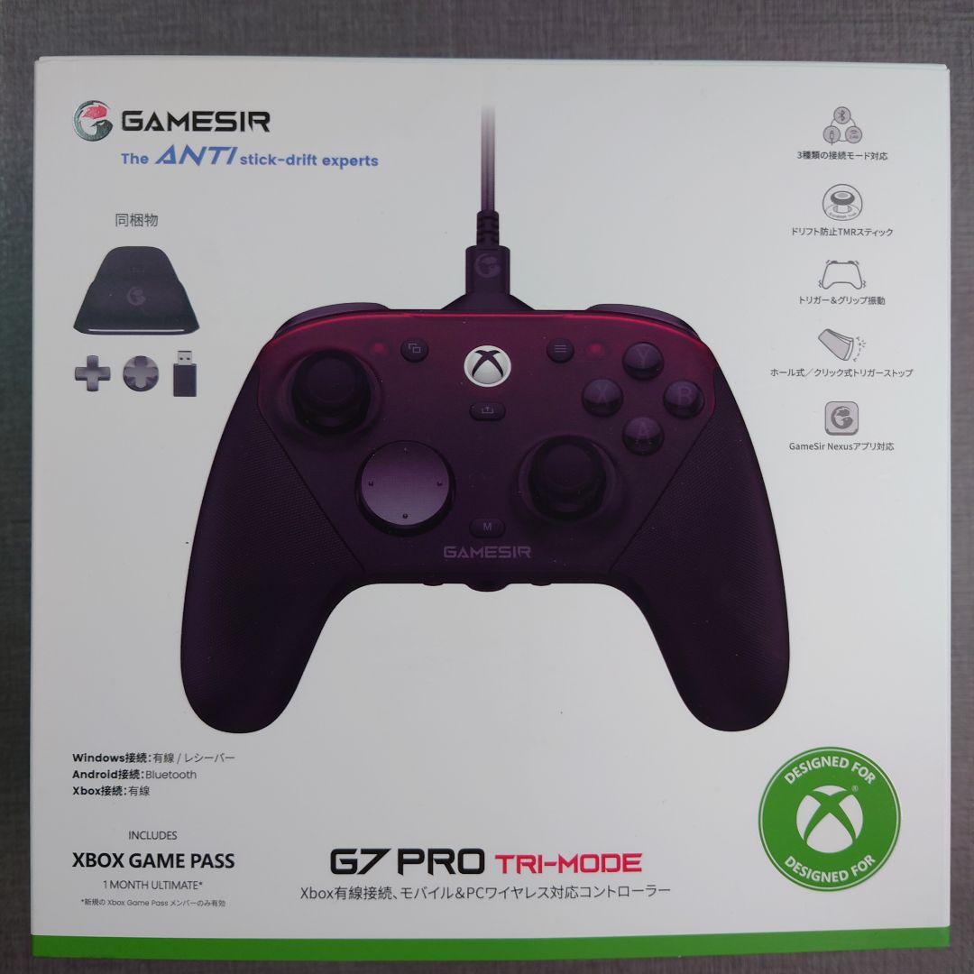 GameSir G7 Pro ワイヤレス ゲームコントローラー ブラック