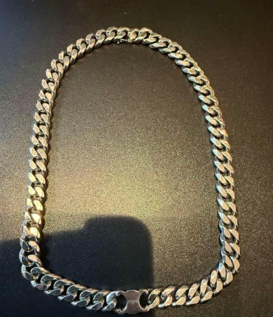 セリーヌ　トリオンフ グルメット ネックレス