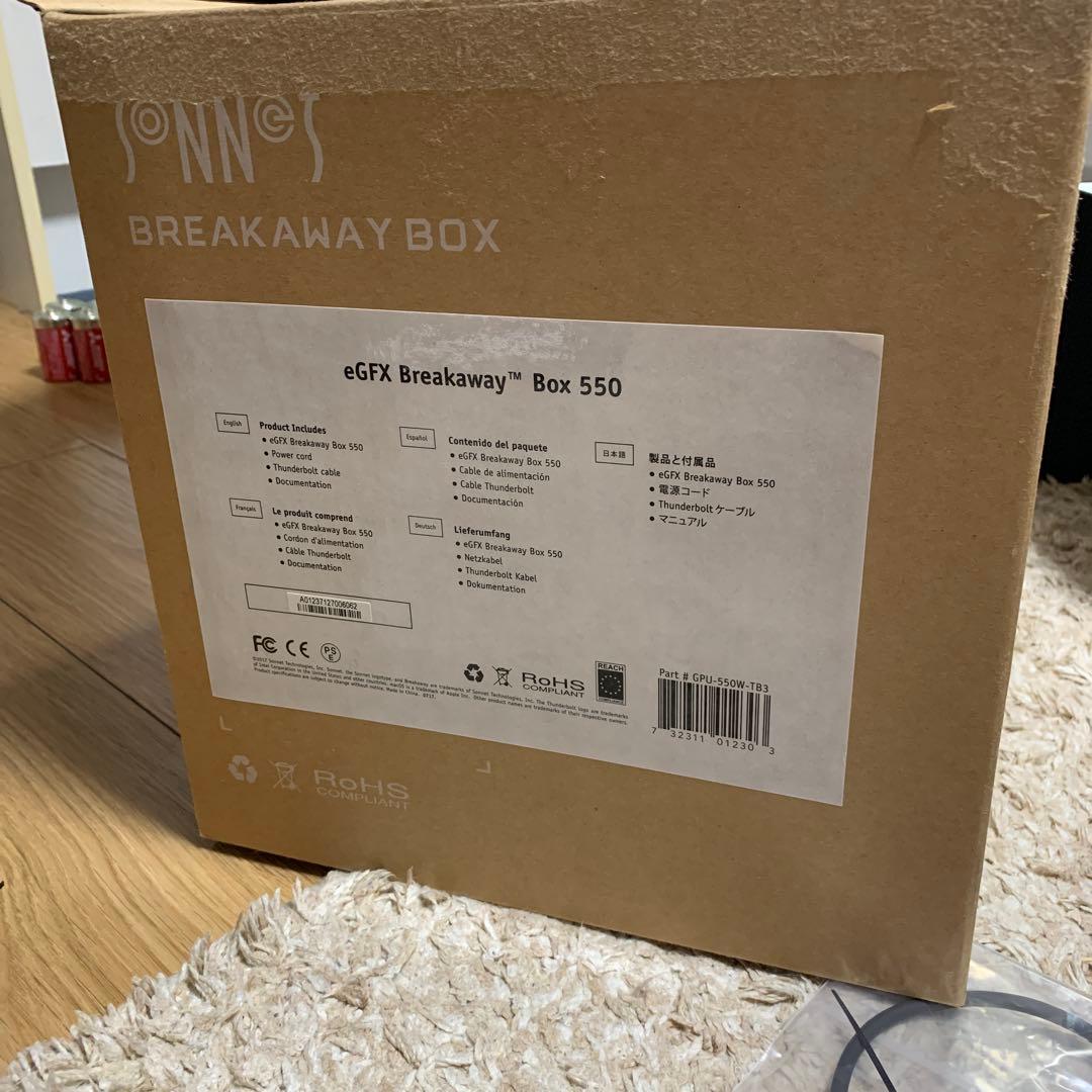 美品eGPU Breakaway Box 550+ RTX 3070 OC