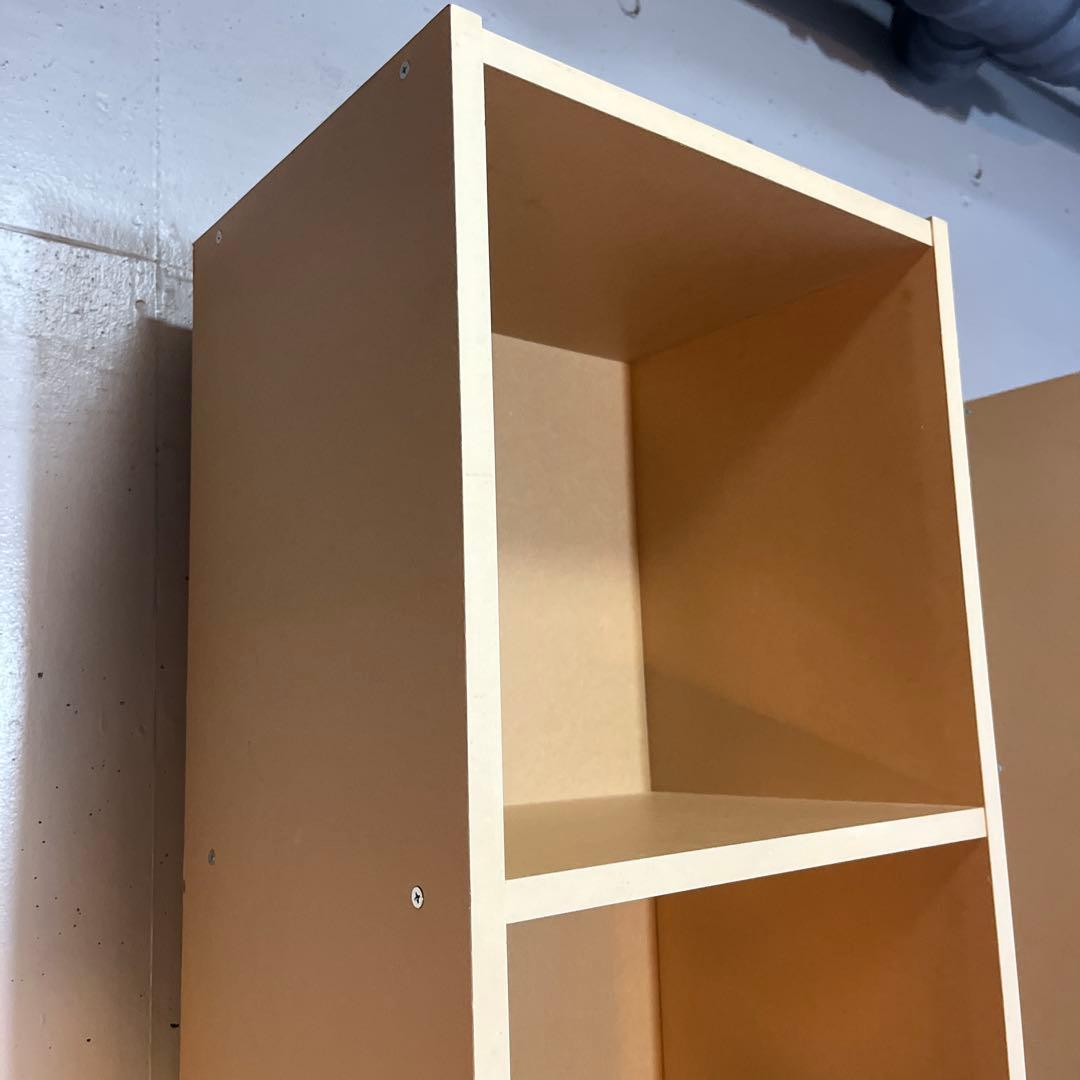 美品・廃盤希少★無印 パルプボードボックス・タテヨコA４サイズ・５段 ２個セット