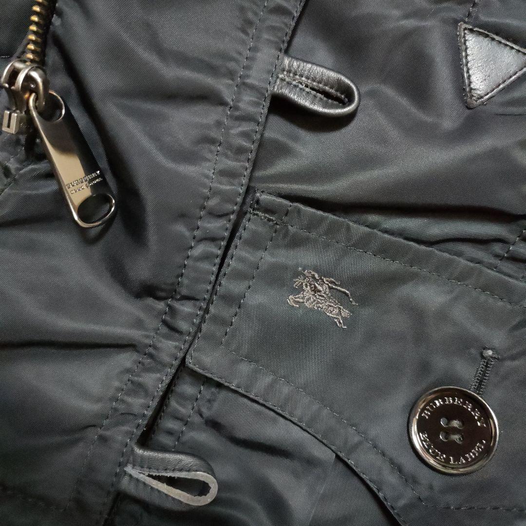 美品✨️バーバリー ブルーレーベル モッズコート Мサイズ 2way ブラック