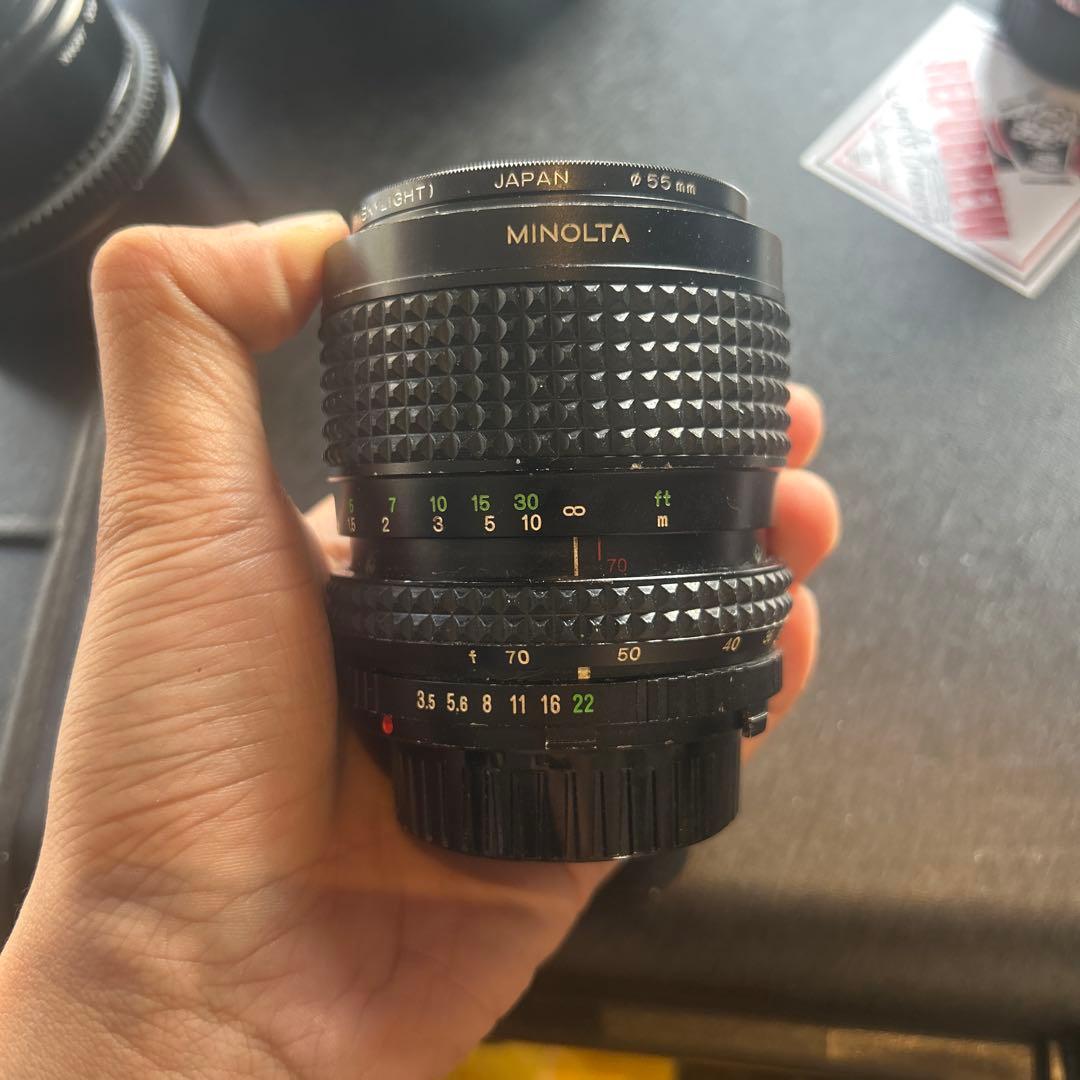 MINOLTA MD 35-70mm f/3.5 固定絞りズームレンズ 美品