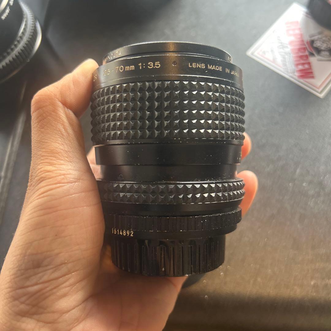 MINOLTA MD 35-70mm f/3.5 固定絞りズームレンズ 美品