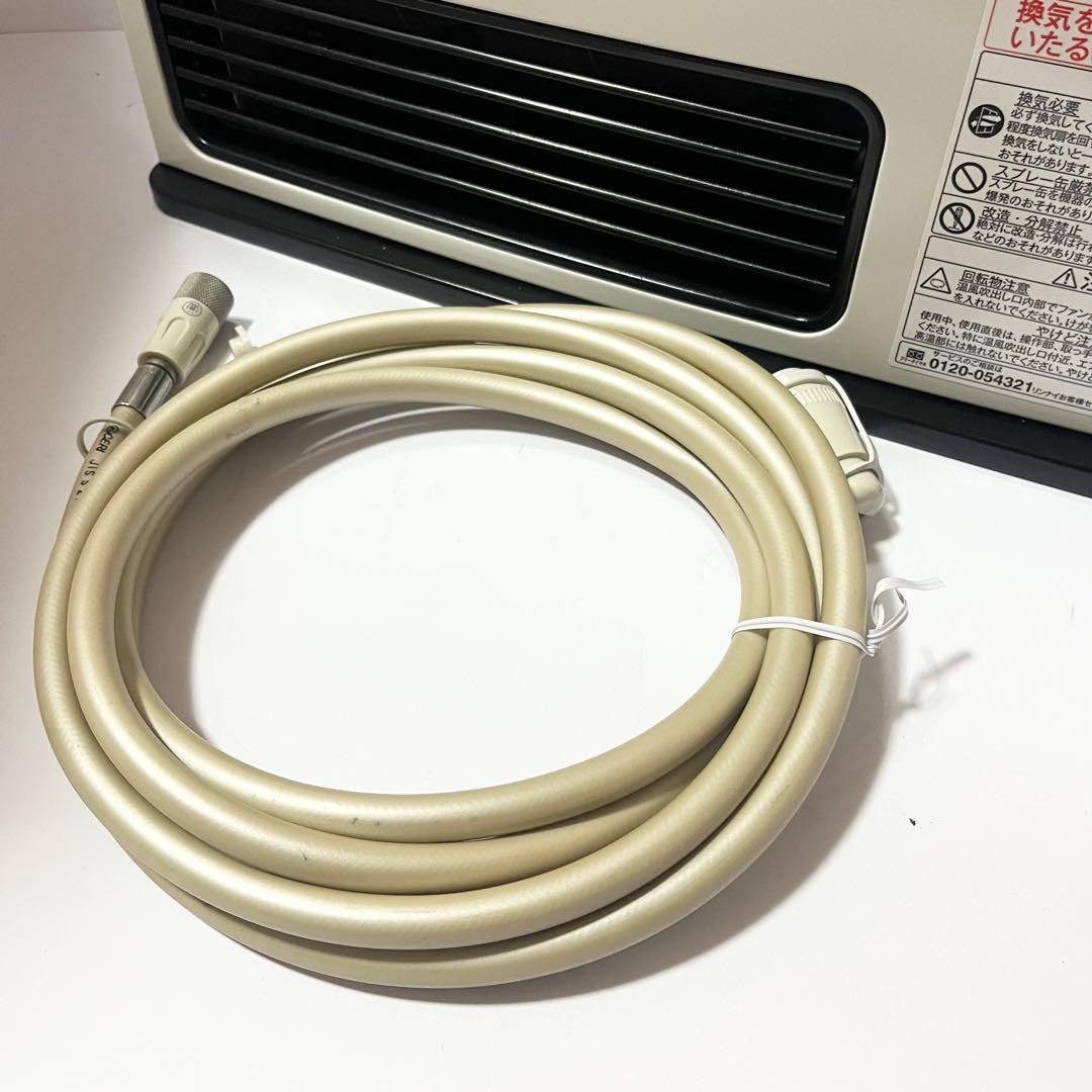 リンナイ ガスファンヒーター SRC-365E 都市ガス専用 ガスホース付き