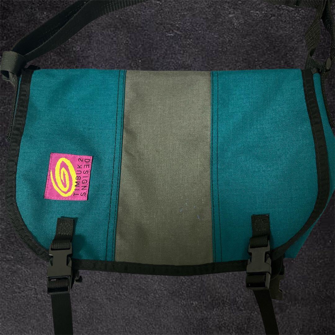 d*9様 【超希少】90s USA製 TIMBUK2 マルチカラー メッセンジャ
