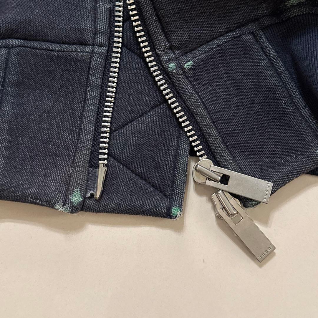 Sacai サカイ スウェットパーカ MA-1 ミリタリー サイズ1
