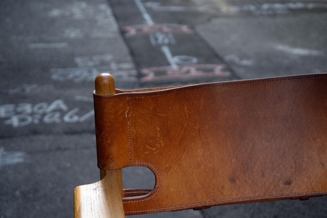 Borge Mogensen　スパニッシュチェア（ロゴ有り）