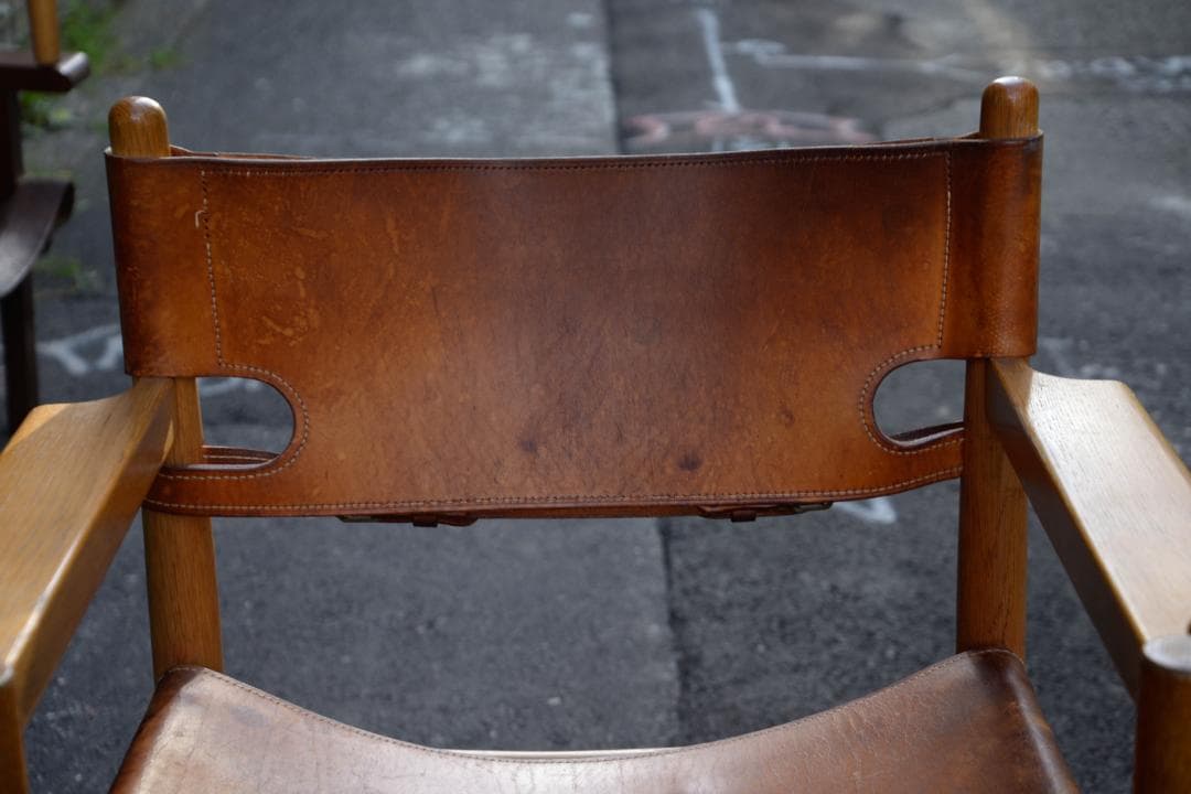 Borge Mogensen　スパニッシュチェア（ロゴ有り）