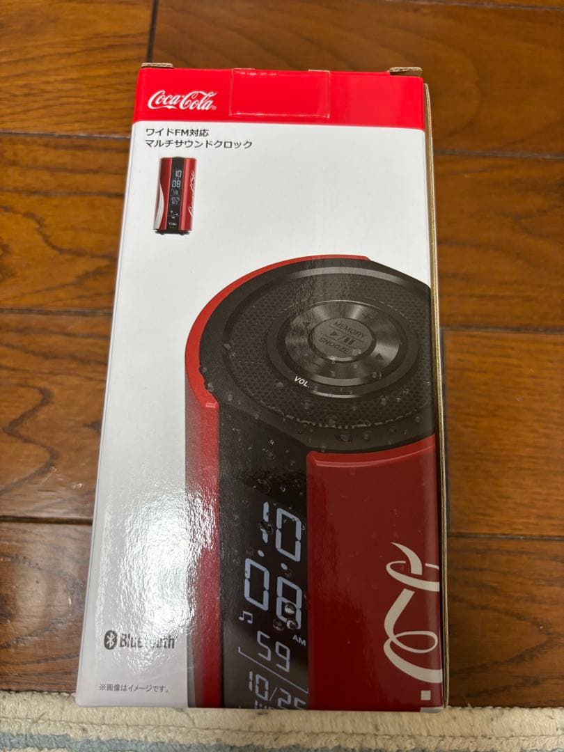 SEIKO(セイコー) Coca-Cola 目覚まし時計　ラジオ　防水
