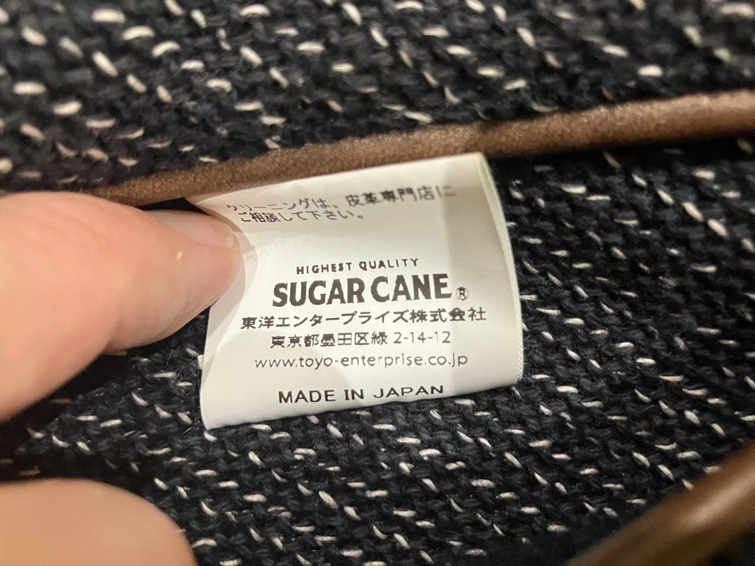 シュガーケーン　ビーチクロスレザージャケット