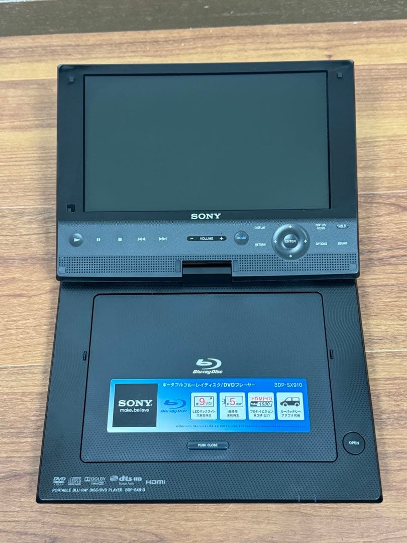 SONY ソニー ポータブルBDプレーヤー BDP-SX910